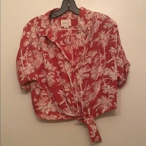 American eagle summery blouse